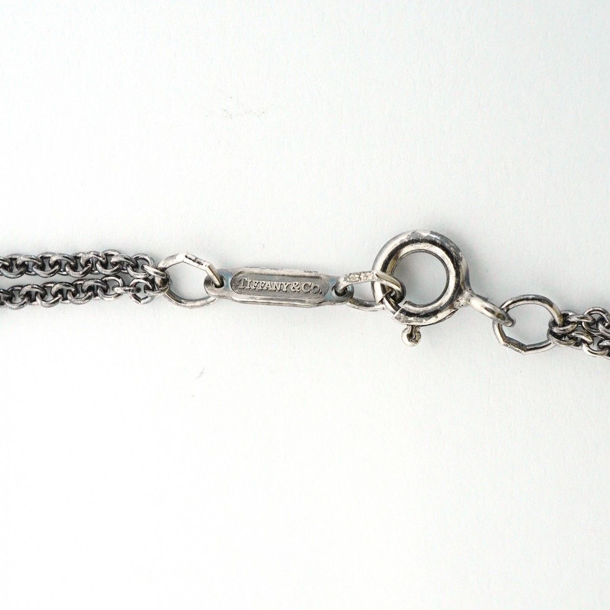 Tiffany & Co Necklace Infinity Double Chain Silver — view 4
