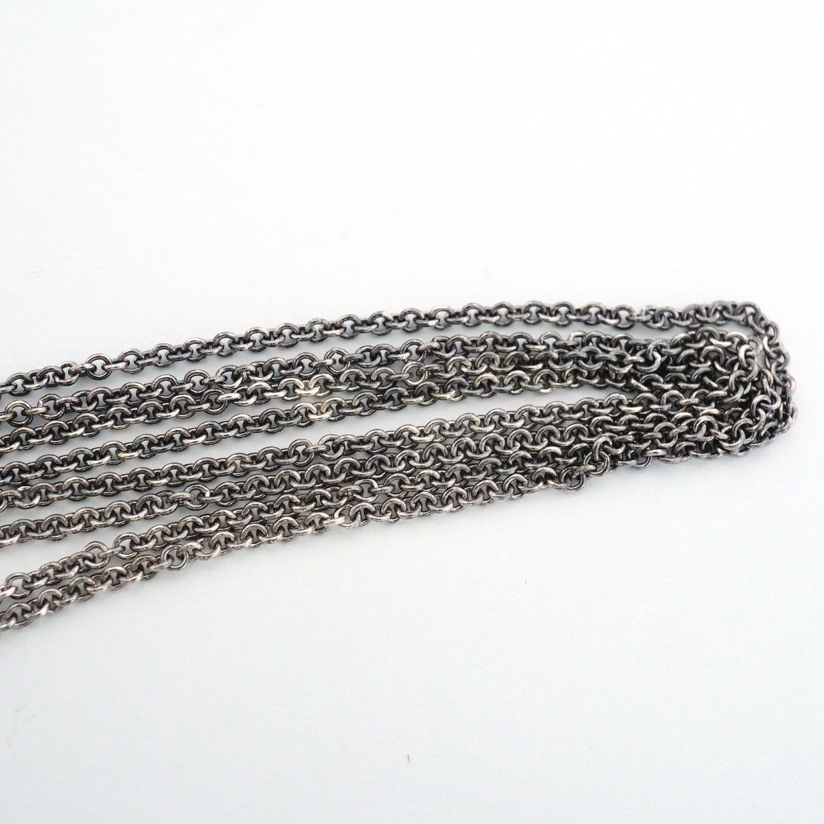 Tiffany & Co Necklace Infinity Double Chain Silver — view 7
