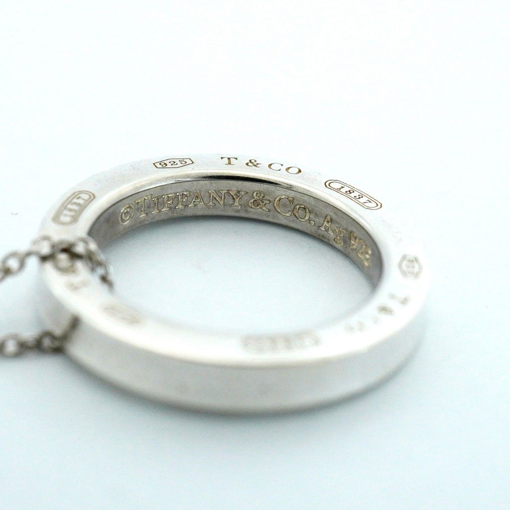 Tiffany & Co Necklace Circle Silver — view 6