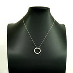Tiffany & Co Necklace Circle Silver — view 8