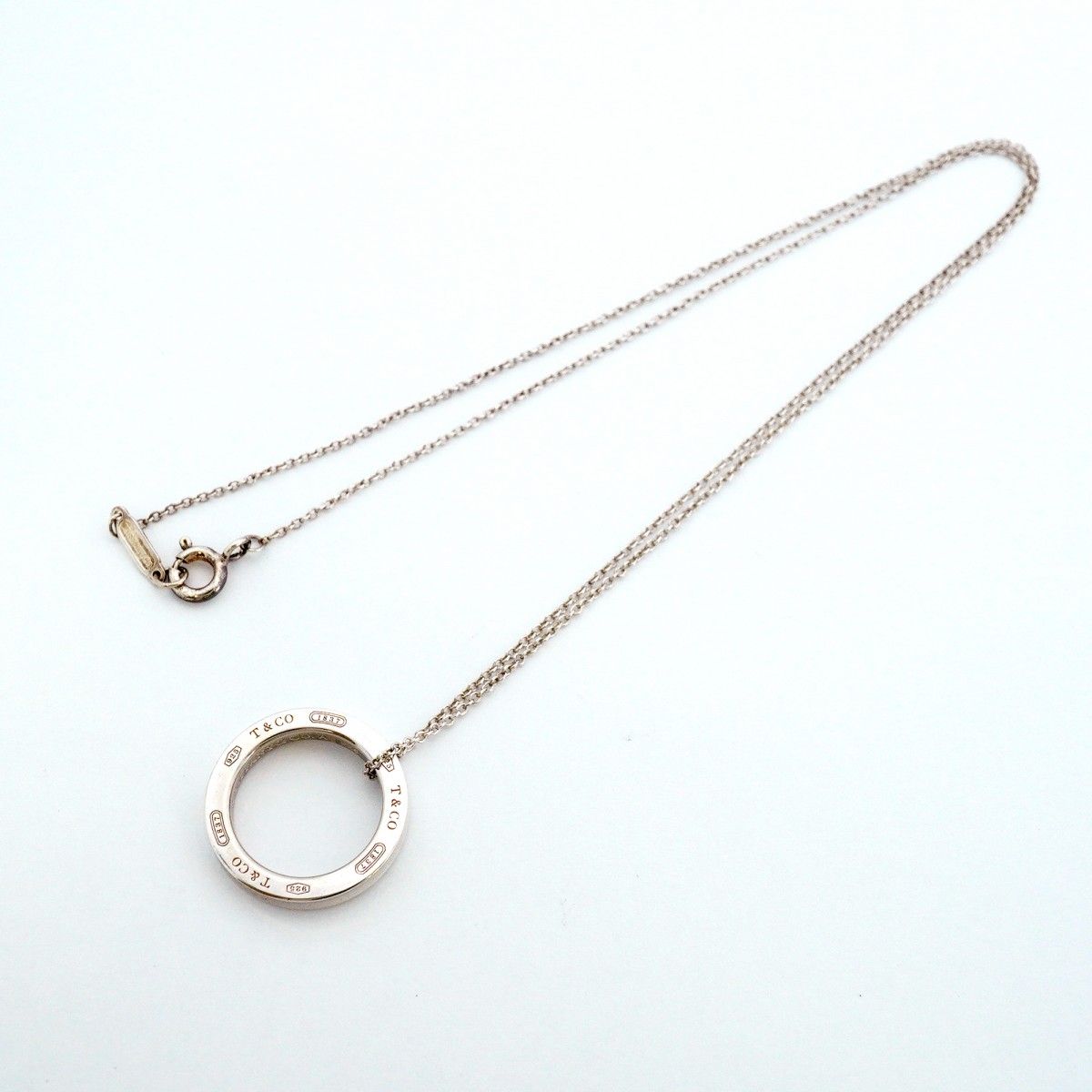 Tiffany & Co Necklace Circle Silver — view 3