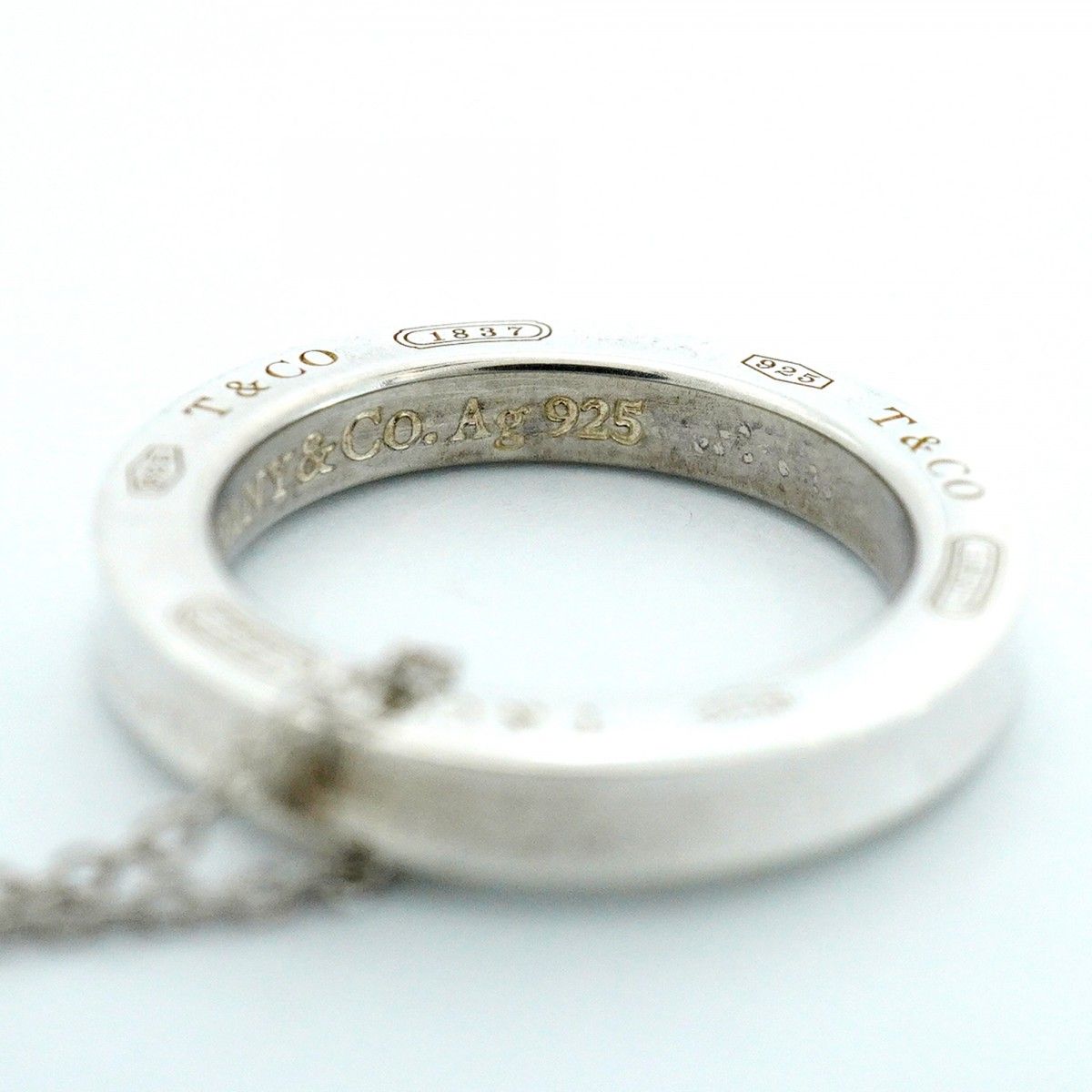 Tiffany & Co Necklace Circle Silver — view 7
