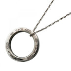 Tiffany & Co Necklace Circle Silver