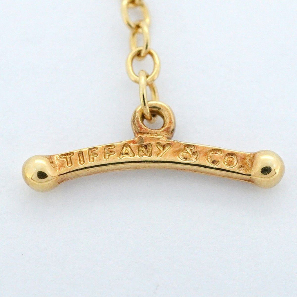 Tiffany & Co Necklace by the Yard 18k Yellow Gold Pearl — view 5