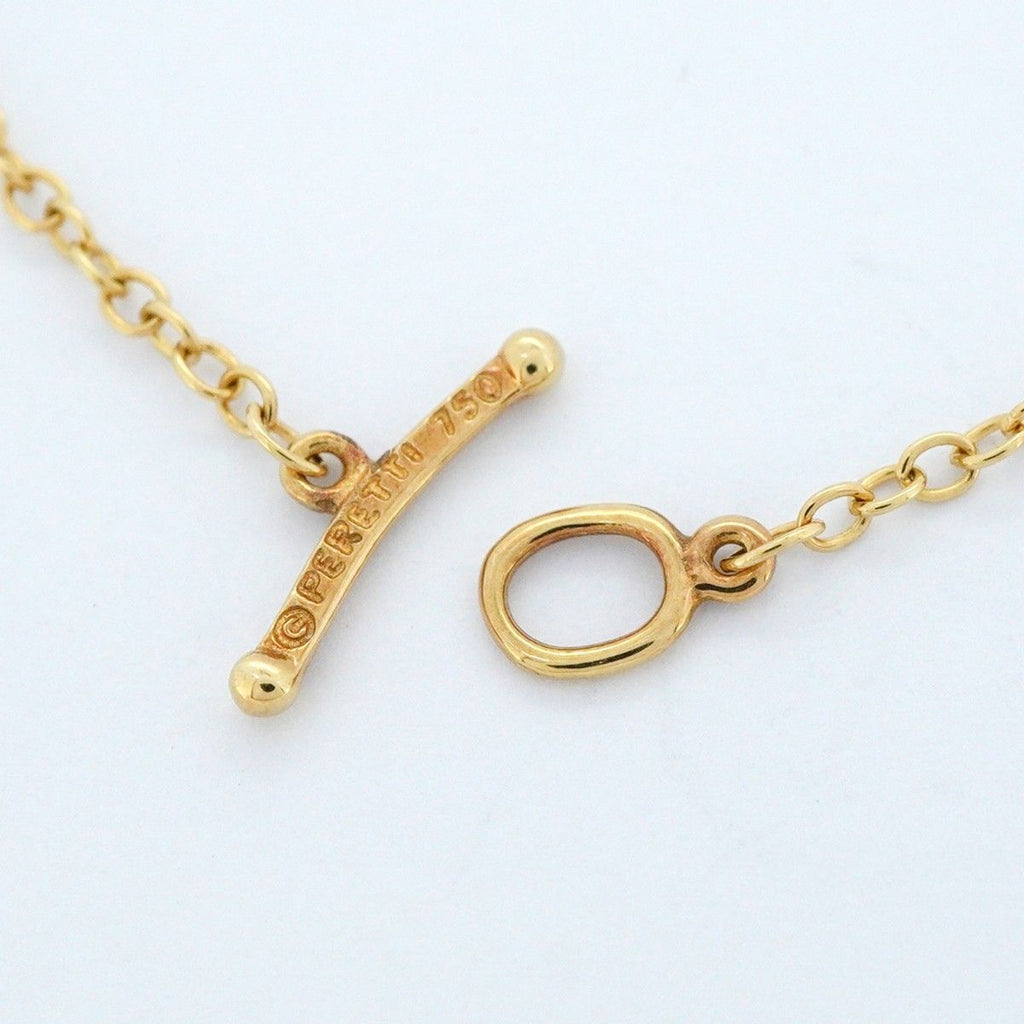 Tiffany & Co Necklace by the Yard 18k Yellow Gold Pearl — view 4