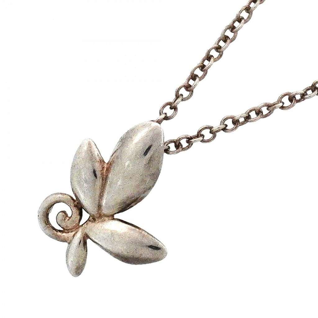 Tiffany & Co Necklace Olive Leaf Silver