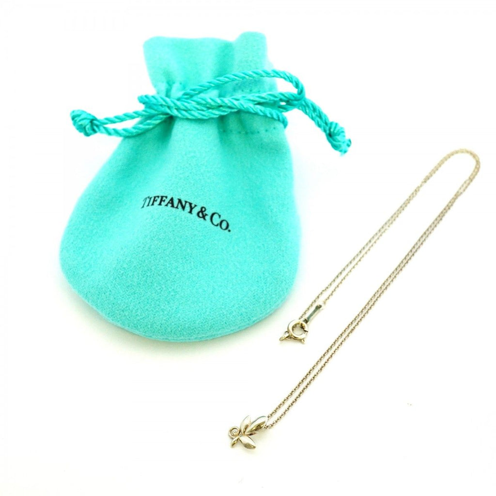 Tiffany & Co Necklace Olive Leaf Silver — view 7