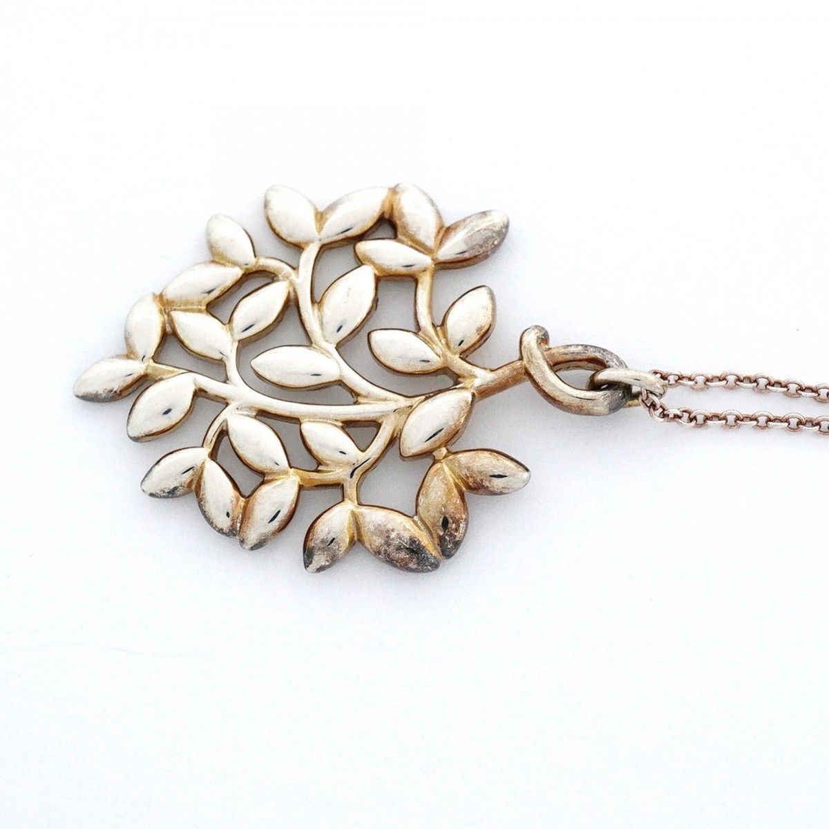 Tiffany & Co Necklace Olive Leaf Silver — view 8