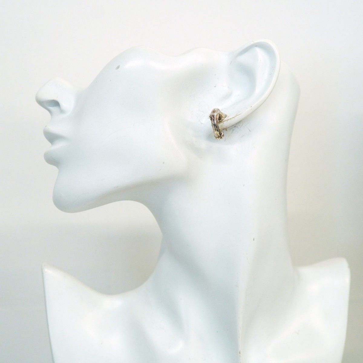 Tiffany & Co Earrings Bamboo Hoop Silver — view 8