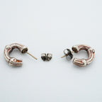 Tiffany & Co Earrings Bamboo Hoop Silver — view 3