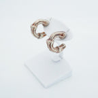 Tiffany & Co Earrings Bamboo Hoop Silver — view 9