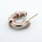 Tiffany & Co Earrings Bamboo Hoop Silver — view 5