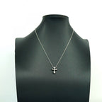 Tiffany & Co Necklace Small Cross Silver — view 6