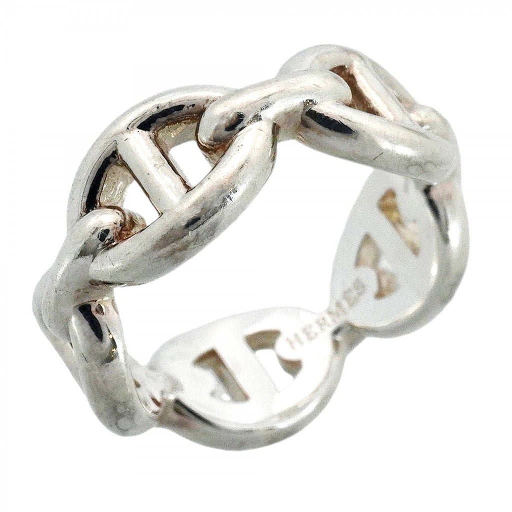 Hermes Ring Chaine D'ancre 925 Sterling Silver