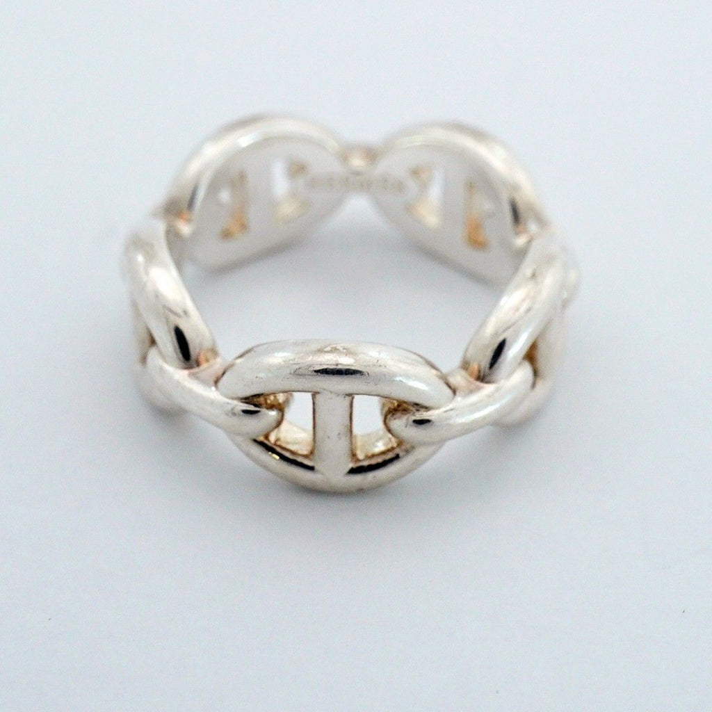 Hermes Ring Chaine D'ancre 925 Sterling Silver — view 3