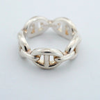 Hermes Ring Chaine D'ancre 925 Sterling Silver — view 3