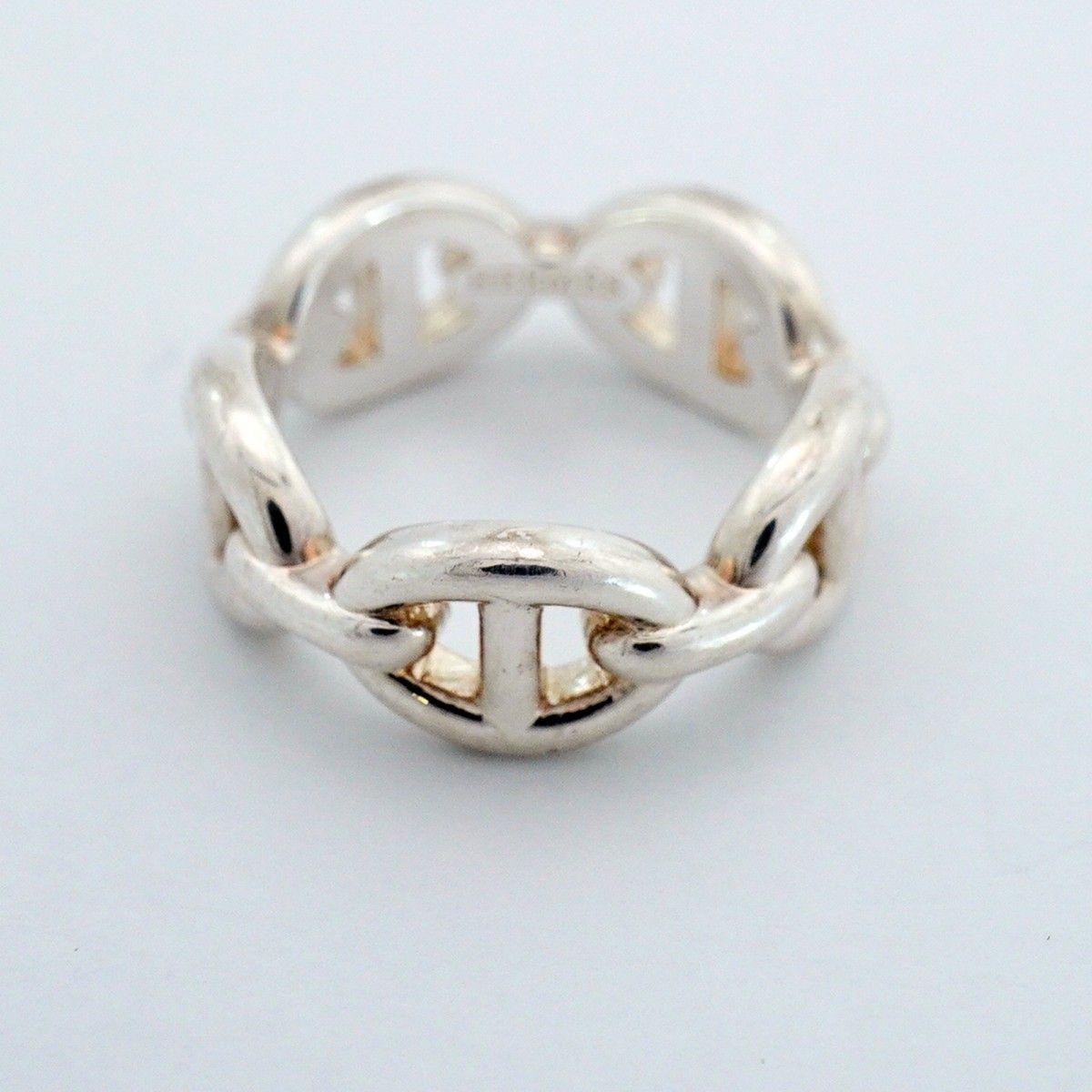 Hermes Ring Chaine D'ancre 925 Sterling Silver — view 3