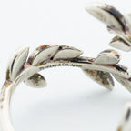 Tiffany & Co Ring Olive Leaf Bypass 925 Sterling Silver — view 4