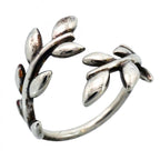 Tiffany & Co Ring Olive Leaf Bypass 925 Sterling Silver