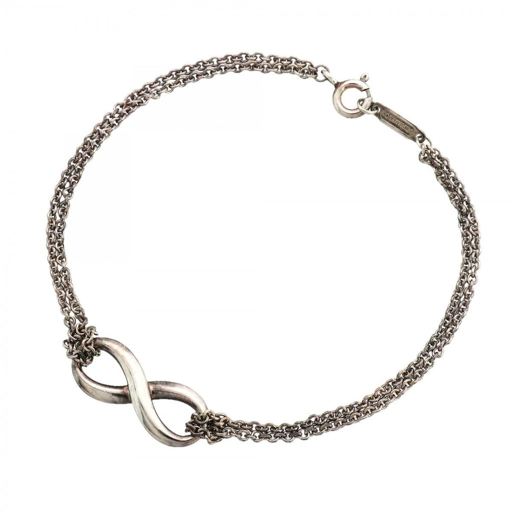 Tiffany & Co Bracelet Infinity Double Chain Silver