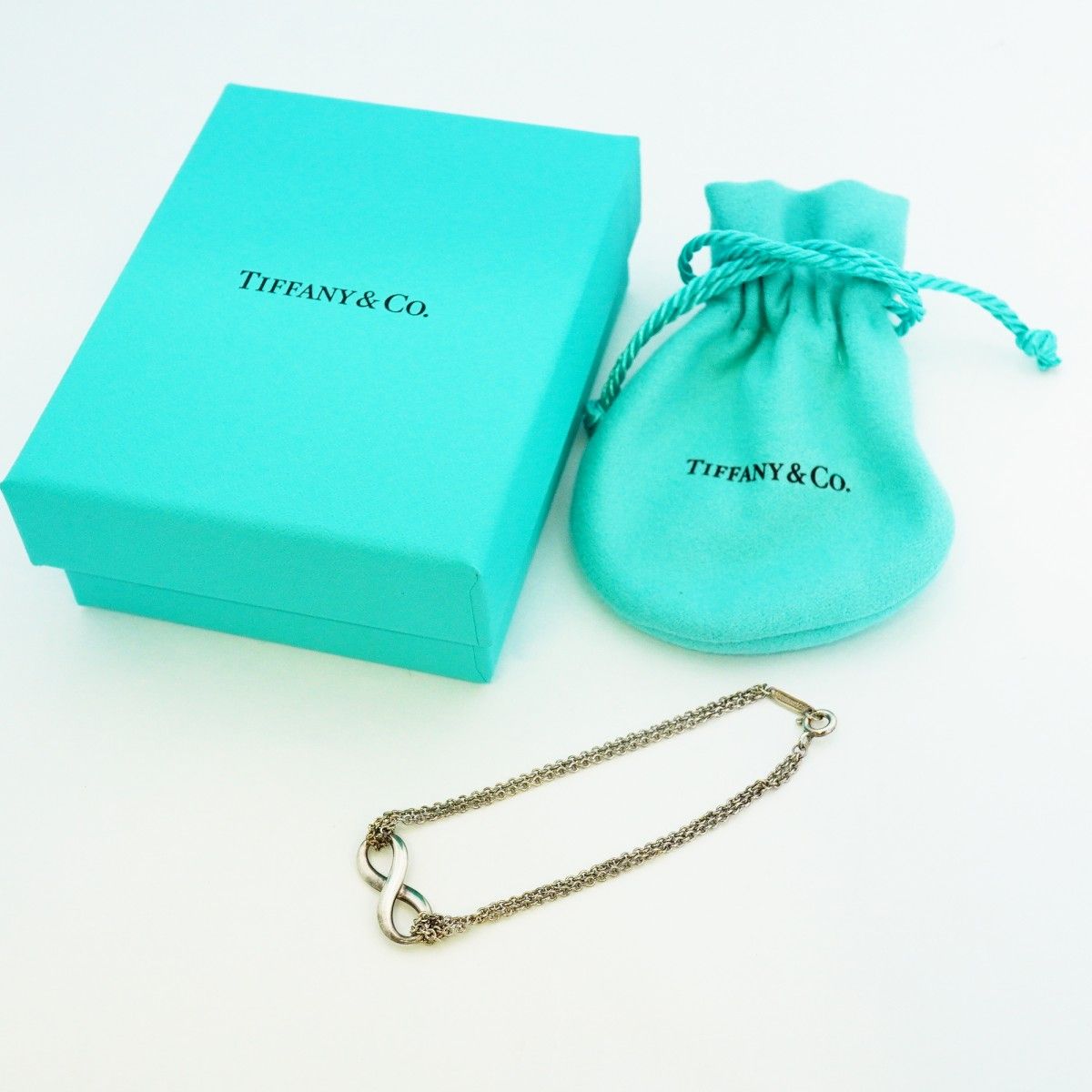 Tiffany & Co Bracelet Infinity Double Chain Silver — view 7
