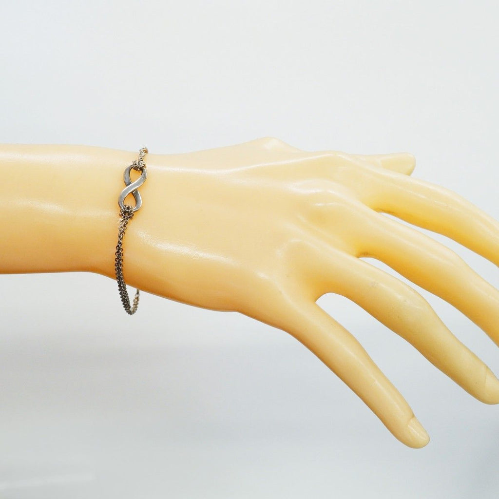 Tiffany & Co Bracelet Infinity Double Chain Silver — view 6