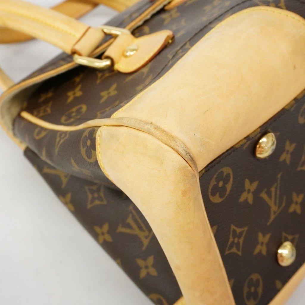 Louis Vuitton Handbag Monogram Beverly GM Brown — view 6