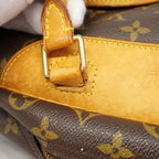 Louis Vuitton Handbag Monogram Deauville Brown — view 6