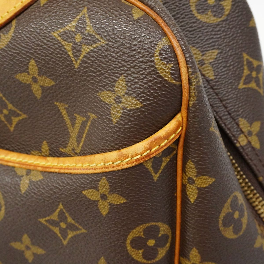 Louis Vuitton Handbag Monogram Deauville Brown — view 8