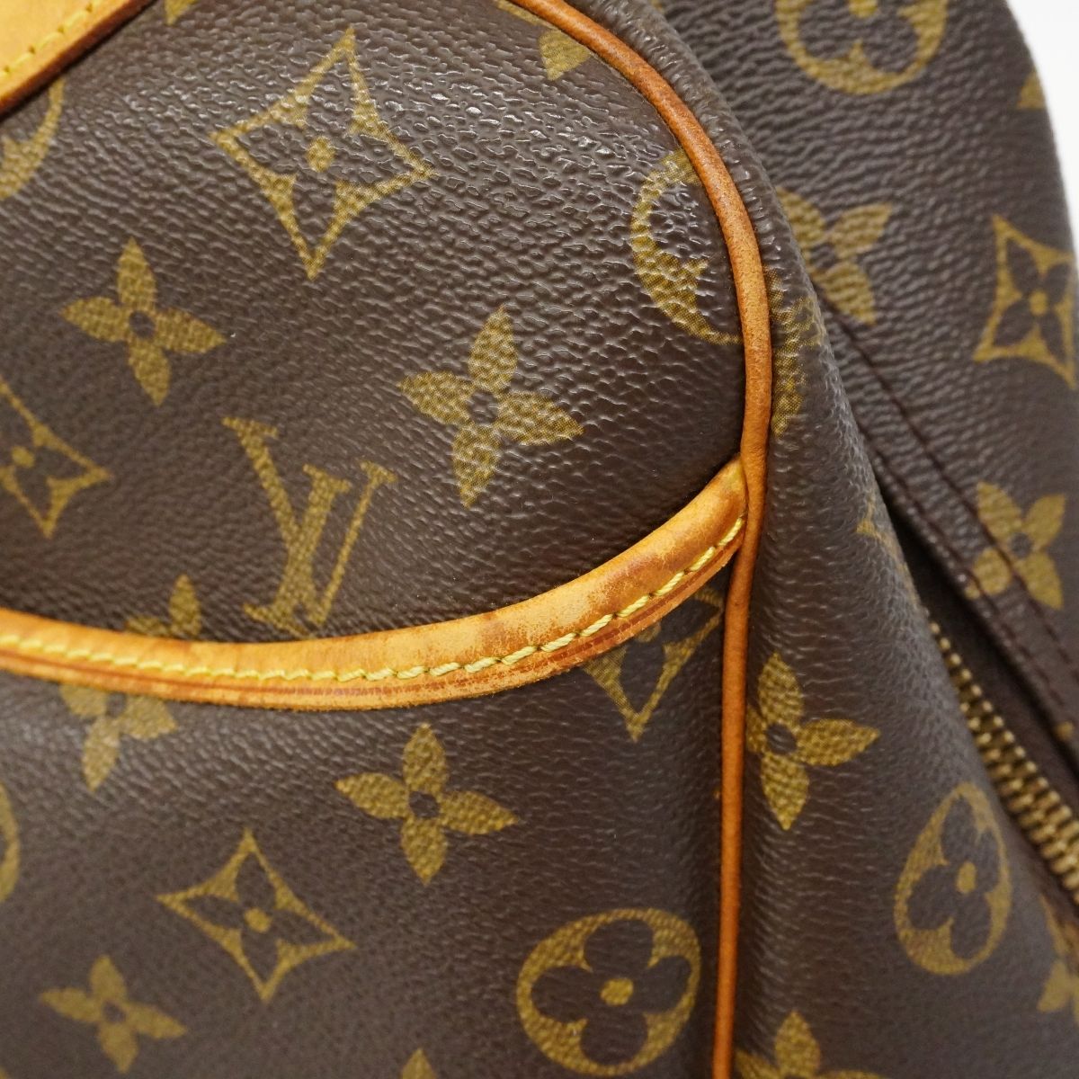 Louis Vuitton Handbag Monogram Deauville Brown — view 8