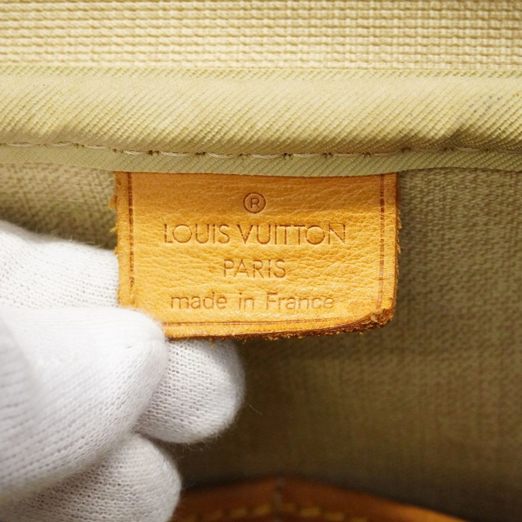 Louis Vuitton Handbag Monogram Deauville Brown — view 5
