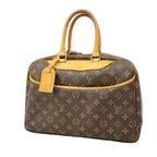 Louis Vuitton Handbag Monogram Deauville Brown