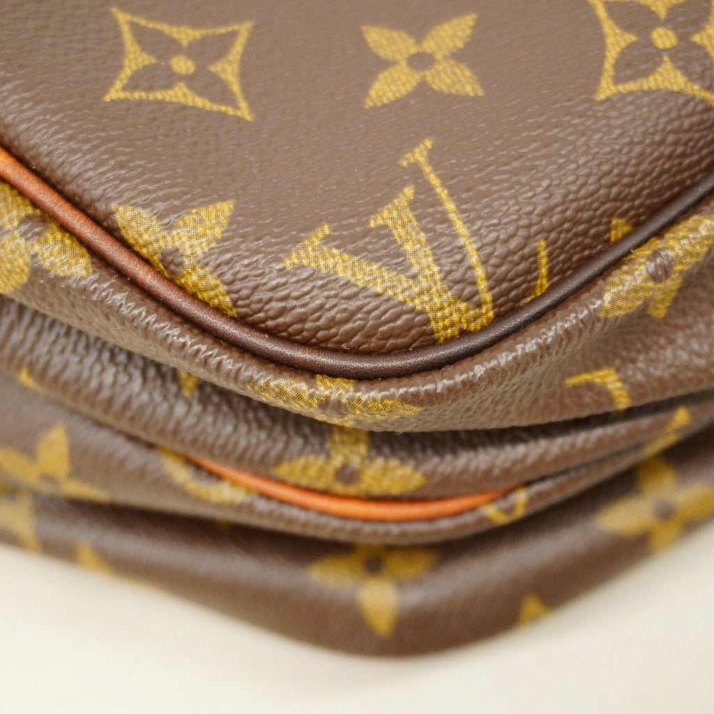 Louis Vuitton Shoulder Bag Monogram Reporter PM Brown — view 6