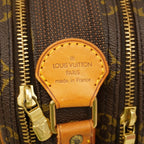 Louis Vuitton Shoulder Bag Monogram Reporter PM Brown — view 5