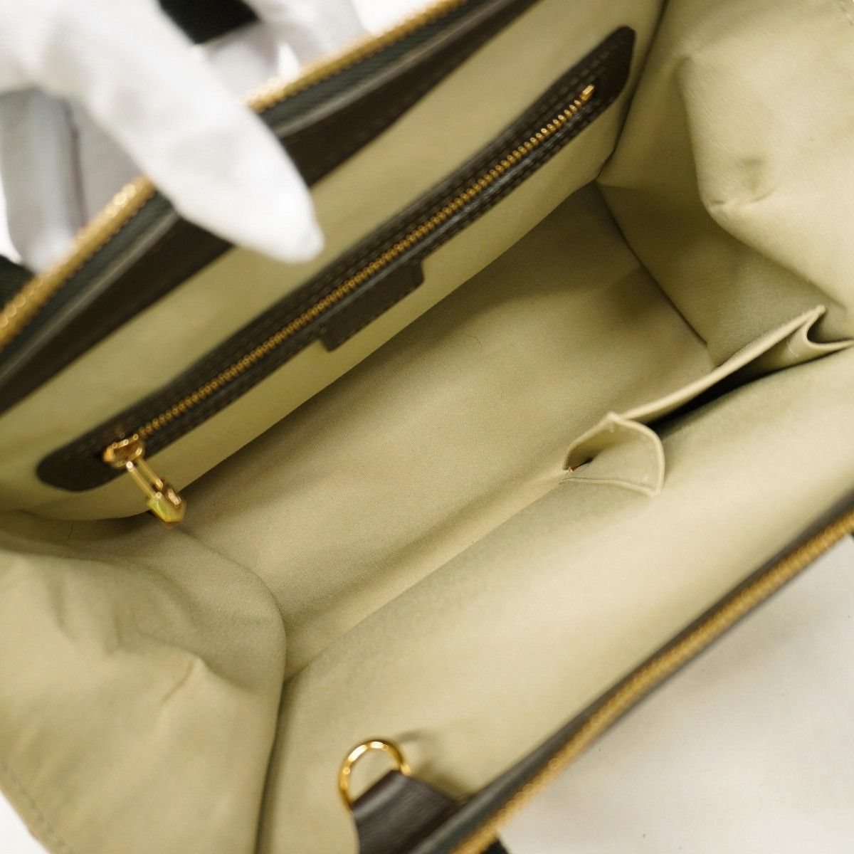 Louis Vuitton Handbag Monogram Mini Josephine PM Khaki — view 4