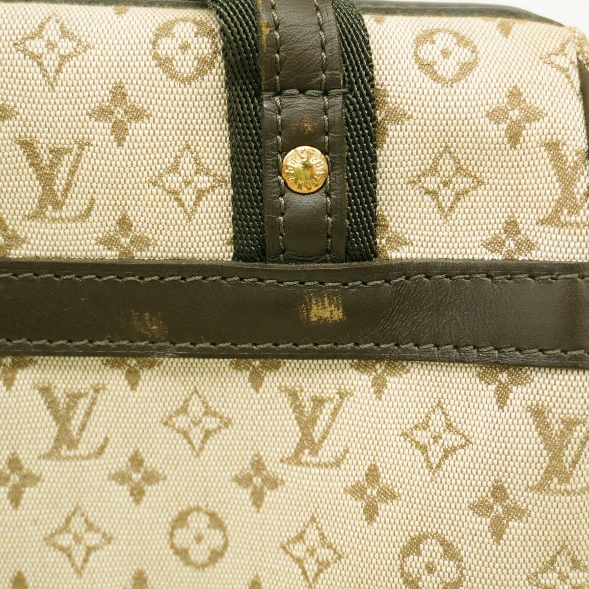 Louis Vuitton Handbag Monogram Mini Josephine PM Khaki — view 7