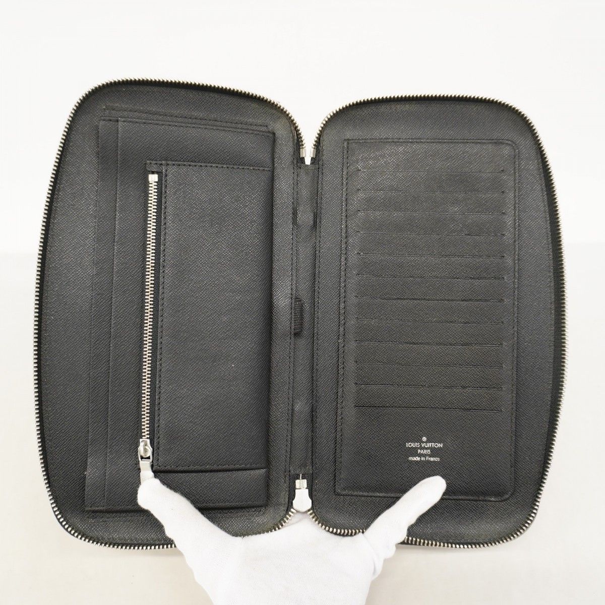 Louis Vuitton Wallet Taiga Organizer Atoll Ardoise — view 3