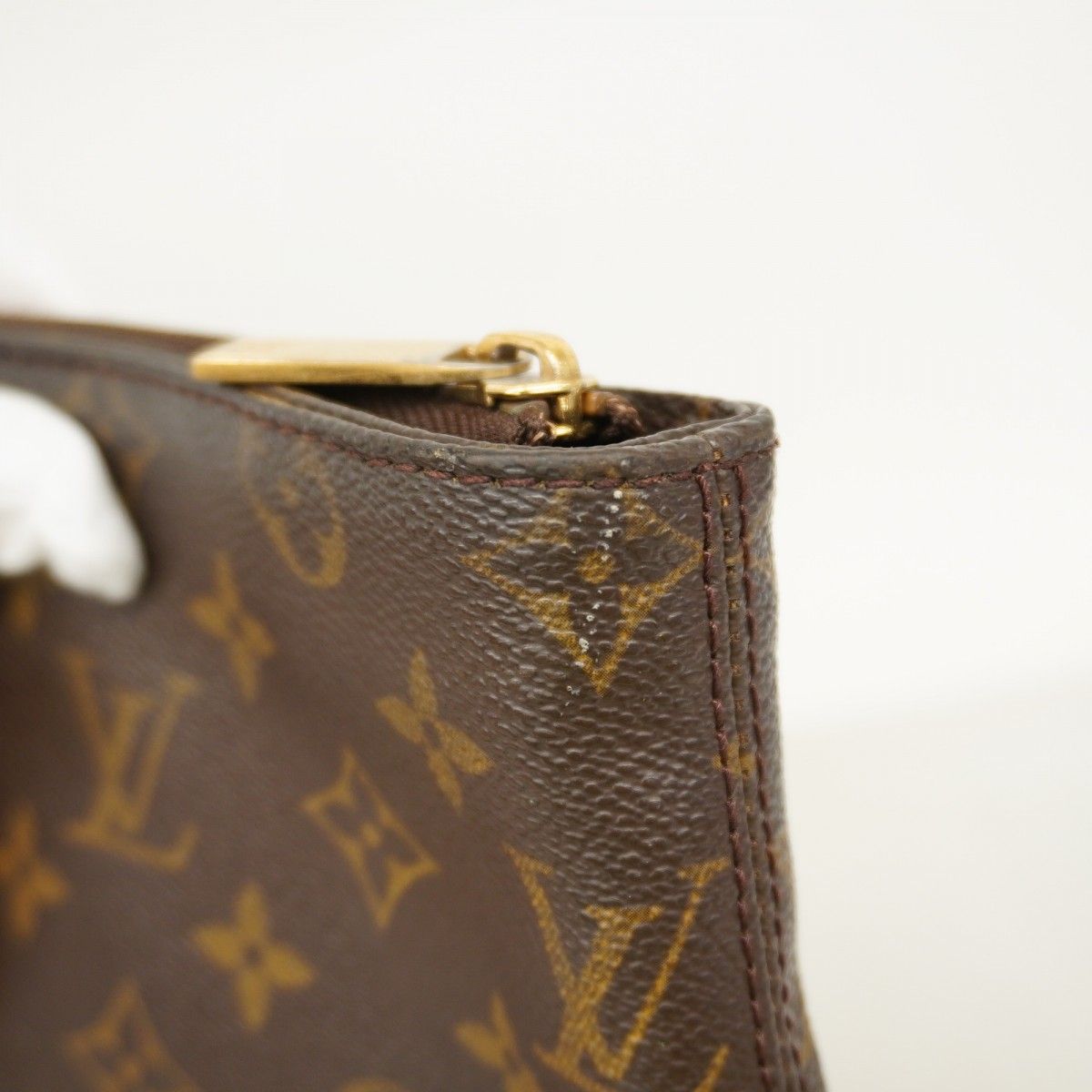 Louis Vuitton Tote Monogram Cabas Mezzo Brown — view 7