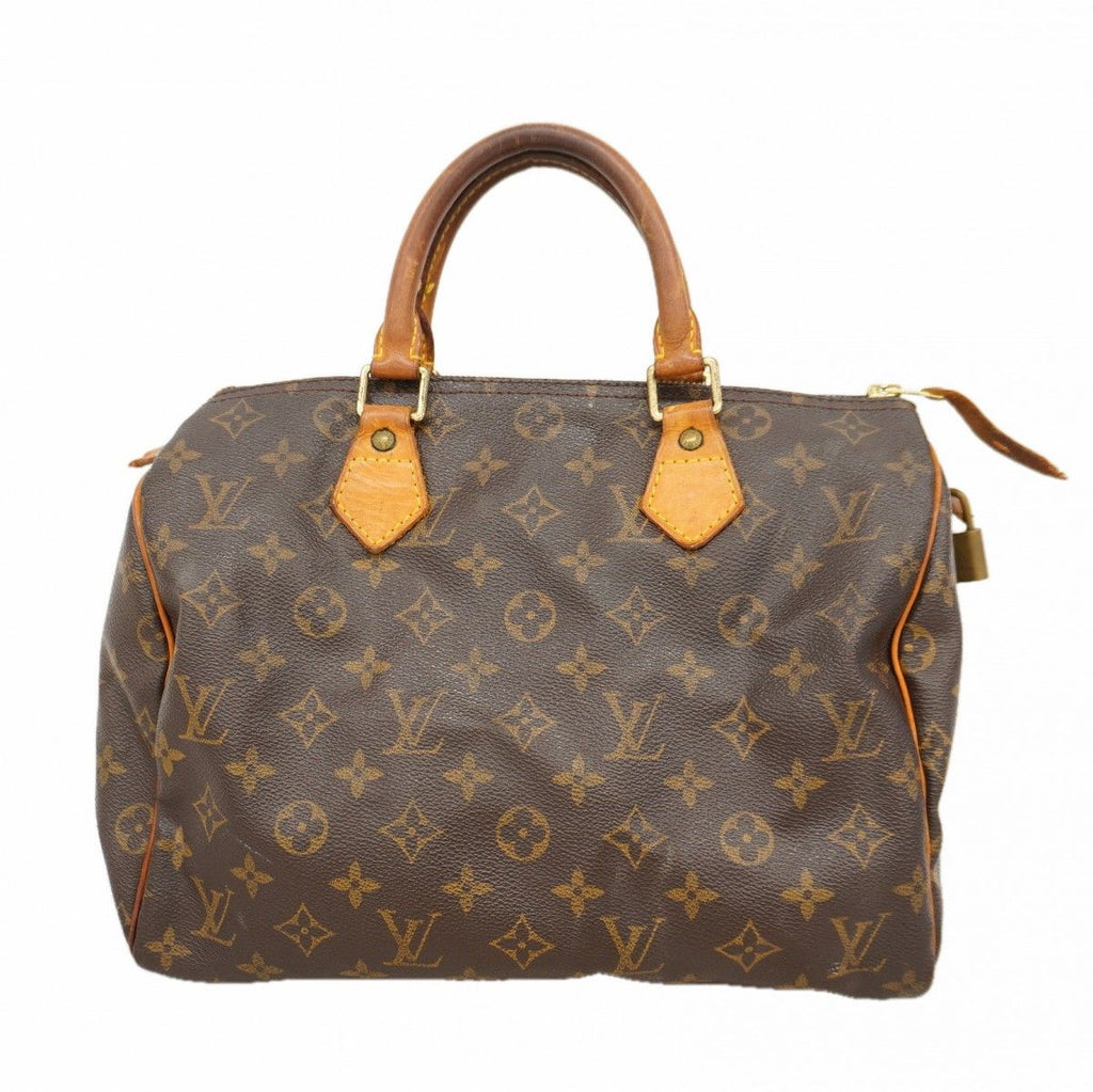Louis Vuitton Handbag Monogram Speedy 30 Brown