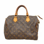 Louis Vuitton Handbag Monogram Speedy 30 Brown