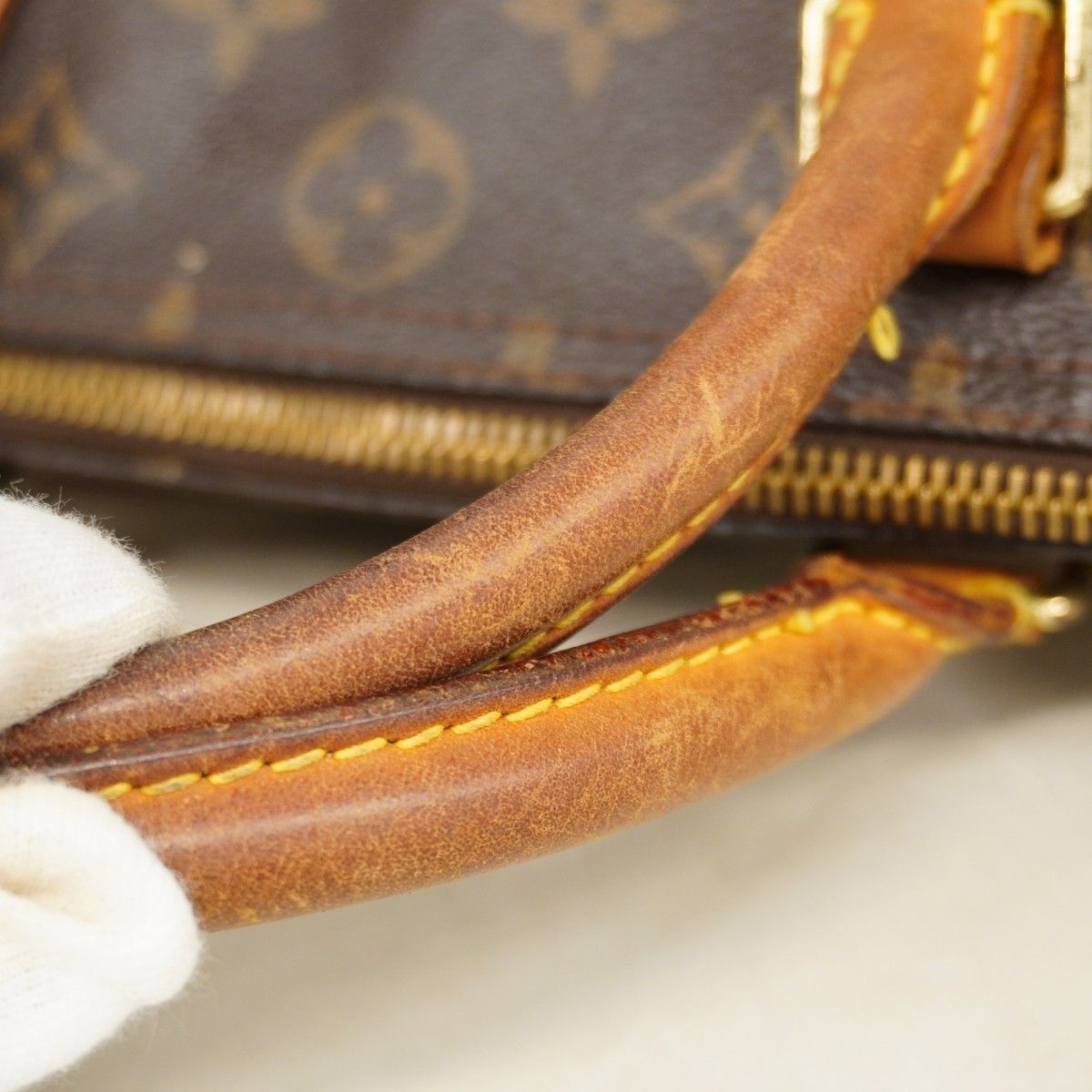 Louis Vuitton Handbag Monogram Speedy 30 Brown — view 6