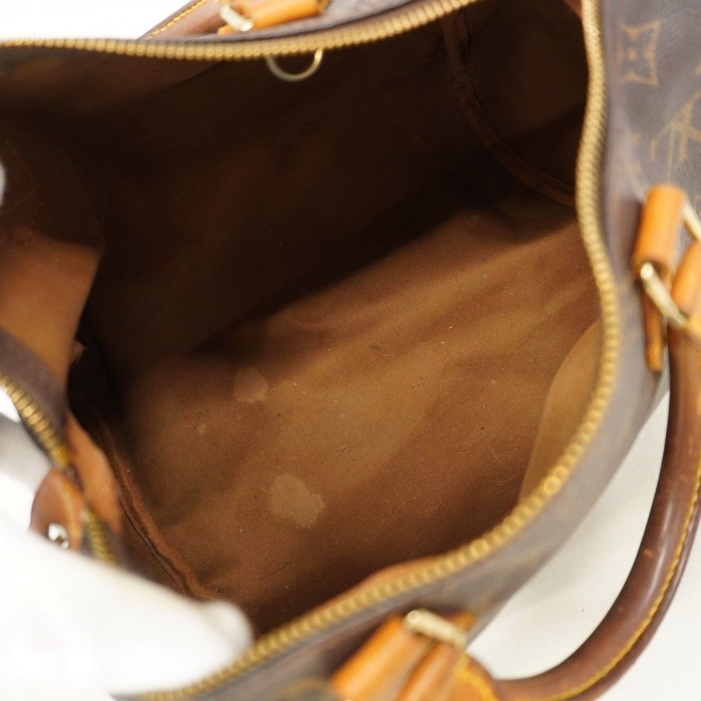 Louis Vuitton Handbag Monogram Speedy 30 Brown — view 4