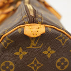 Louis Vuitton Boston Bag Monogram Keepall 55 Brown — view 8