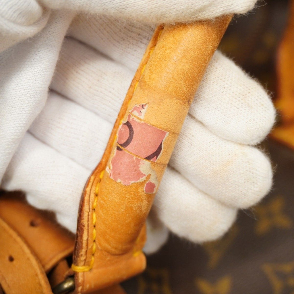 Louis Vuitton Boston Bag Monogram Keepall 55 Brown — view 7
