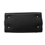 Chanel Chain Tote Deauville Caviar Leather Black Silver 2-Way — view 3