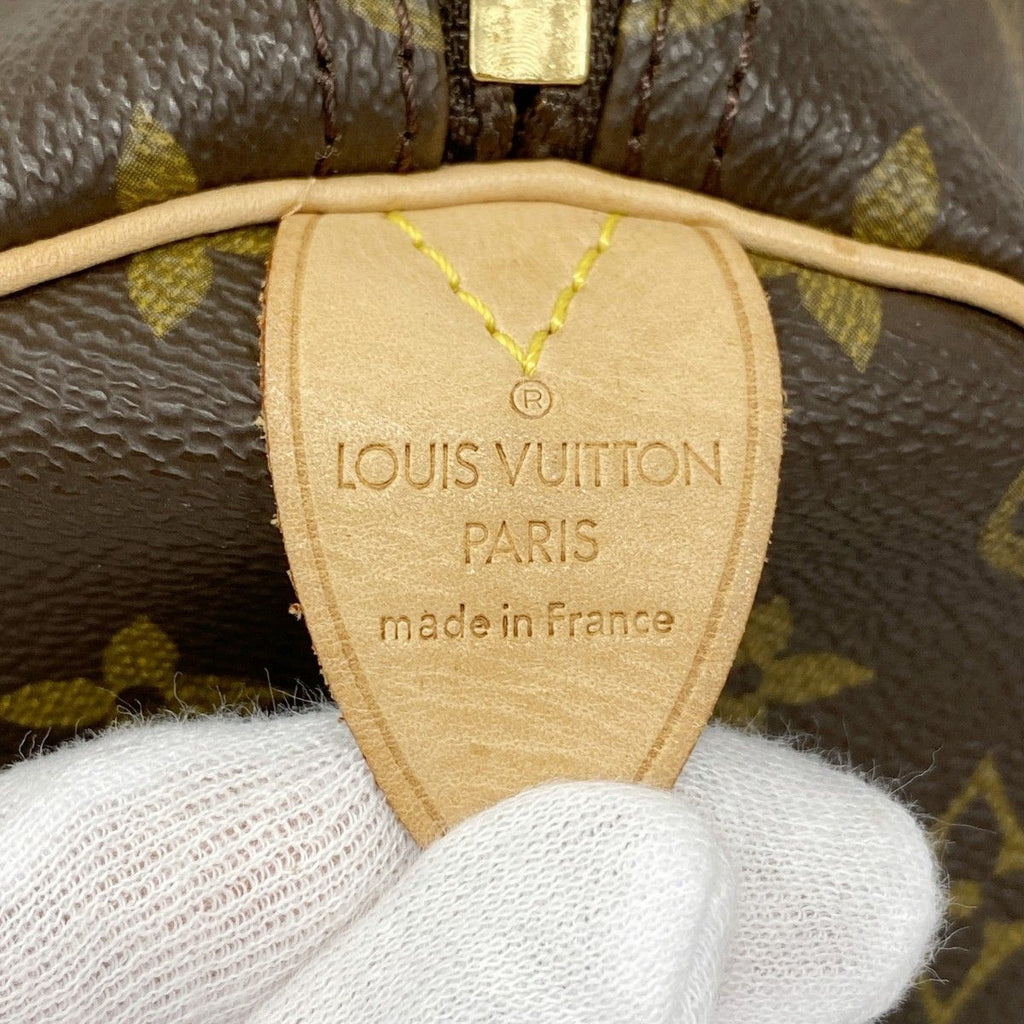 Louis Vuitton Boston Bag Monogram Keepall 50 Brown — view 5