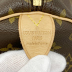 Louis Vuitton Boston Bag Monogram Keepall 50 Brown — view 5