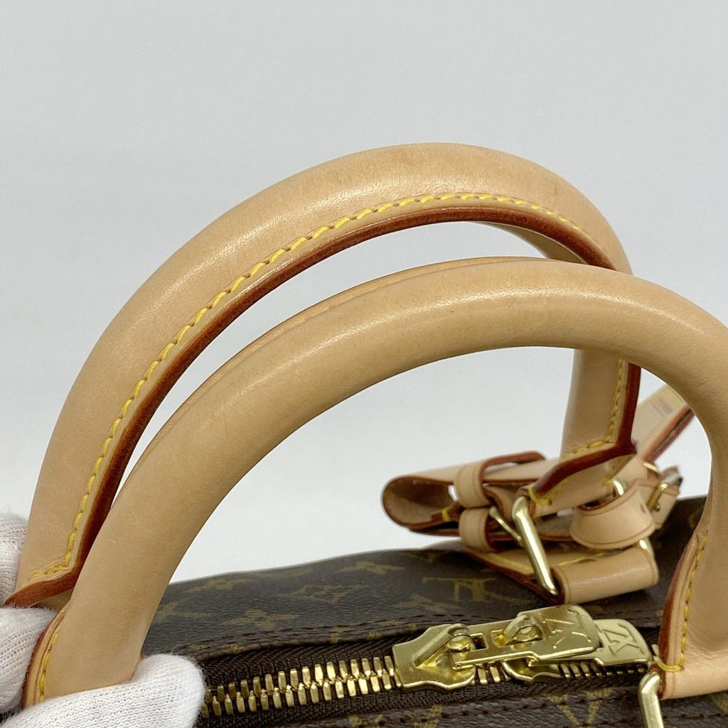 Louis Vuitton Boston Bag Monogram Keepall 50 Brown — view 8