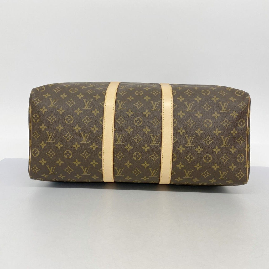 Louis Vuitton Boston Bag Monogram Keepall 50 Brown — view 3