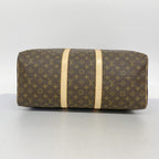Louis Vuitton Boston Bag Monogram Keepall 50 Brown — view 3
